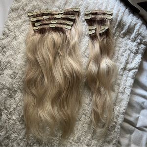 Bellami 160g 20” Ash Blonde #60 Hair Extensions